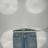 505 Levis Jeans - 35W 31L Light Wash Denim