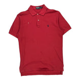 Polo By Ralph Lauren Polo Shirt - Medium Red Cotton