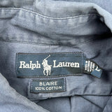 Blaire Ralph Lauren Shirt - Large Blue Cotton