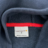 Age 6 Carhartt Hoodie - XS Navy Cotton