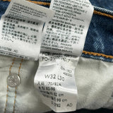 Levis Jeans - 32W 30L Blue Cotton