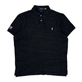 Polo By Ralph Lauren Slim Fit Polo Shirt - XL Black Cotton