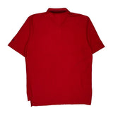 Polo By Ralph Lauren Polo Shirt - Large Red Cotton