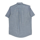 Tommy Hilfiger Short Sleeve Shirt - Medium Blue Cotton