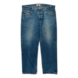 501 Levis Jeans - 38W 30L Blue Cotton