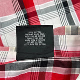 Southpole Checked Short Sleeve Shirt - 2XL Black Cotton