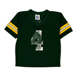 Green Bay Packers, Age 4 Logo Athletics Football Jersey - Small Green Polyester