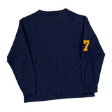 Polo Sport Graphic Long Sleeve T-Shirt - Small Blue Cotton