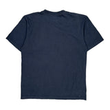 Dickies T-Shirt - Large Blue Cotton