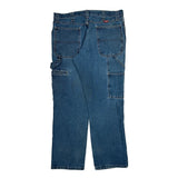 Wrangler Carpenter Jeans - 35W 30L Blue Cotton