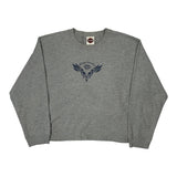 Harley Davidson Graphic Long Sleeve T-Shirt - XL Gray Cotton Blend