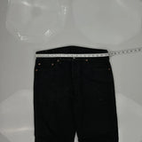 501 Levis Jeans - 34W 30L Black Cotton