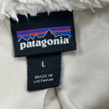 Patagonia Fleece Jacket - Large White Polyester