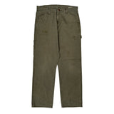 Unbranded Carpenter Trousers - 32W 31L Khaki Cotton