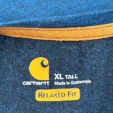 Carhartt T-Shirt - XL Blue Cotton