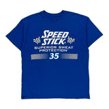 Superior Sweat Protection Unbranded Nascar T-Shirt - XL Blue Cotton