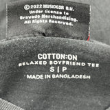 The Rolling Stones Cotton On Band T-Shirt - Small Black Cotton