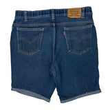 Levis Denim Shorts - 36W 10L Blue Cotton Blend