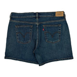 Levis Denim Shorts - 34W UK 14 Blue Cotton Blend