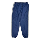 Adidas Track Pants - Large Blue Polyester