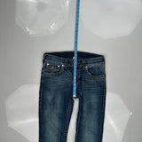 True Religion Skinny Jeans - 32W US 8 Blue Cotton