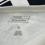 Political Statement Dickies T-Shirt - XL White Cotton