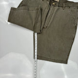 Woolrich Carpenter Shorts - 32W 9L Gray Cotton