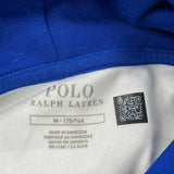 Polo By Ralph Lauren Spellout Hoodie - Medium Blue Cotton