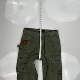 Wrangler Cargo Pants - 32W 32L Green Cotton