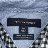 Tommy Hilfiger Checked Shirt - Small Black & White Cotton