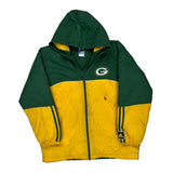 Packers Adidas Football Windbreaker - Large Green Polyester