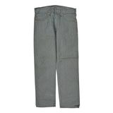 501 Levis Jeans - 33W 30L Grey Cotton