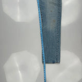 501 Levis Jeans - 30W 30L Light Wash Cotton