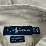 Ralph Lauren Shirt - XL Beige Cotton