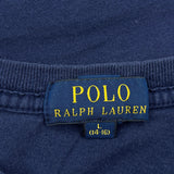 Age 10-12 Polo By Ralph Lauren Graphic T-Shirt - Large Blue Cotton