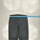 Topo Carpenter Trousers - 34W 31L Grey Cotton