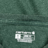 Carhartt T-Shirt - XL Green Cotton