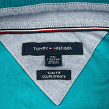 Tommy Hilfiger Slim Fit Polo Shirt - 2XL Blue Cotton