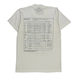Single Stitch Babe Ruth Screen Stars Graphic T-Shirt - Small White Cotton Blend