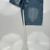 London Blues Denim Shorts - 32W 9L Blue Cotton