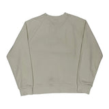 The North Face Graphic Sweatshirt - Large Cream Cotton