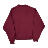 Heavyweight Starter Sweatshirt - XL Burgundy Cotton Blend