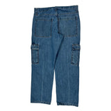 Wrangler Cargo Trousers - 34W 30L Blue Denim