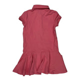 Age 6 Polo By Ralph Lauren Dress - XS Pink Cotton