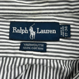 Ralph Lauren Striped Shirt - XL Black & White Cotton