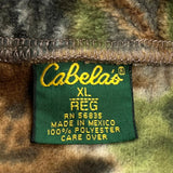 Cabelas Camo Henley Long Sleeve T-Shirt - XL Multicoloured Polyester