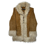 Giacca Afghan Coat - Small Brown Faux Fur