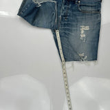 True Religion Denim Shorts - 34W 10L Blue Denim