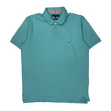 Tommy Hilfiger Polo Shirt - XL Blue Cotton