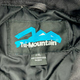 Tri Mountain Jacket - 2XL Black Polyester